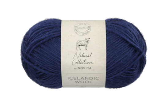 [Novita] Icelandic Wool 50g 164 blueberry