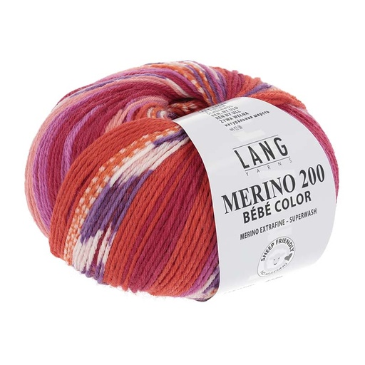 [Lang Yarns] Merino 200 Bebe Color 360