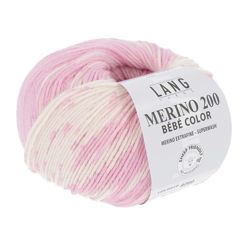[Lang Yarns] Merino 200 Bebe Color 419