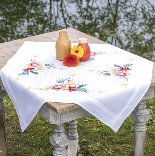 [PN-0199242] Tafelkleed kit Tropische bloemen