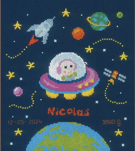 [PN-0157613] Telpakket kit Baby astronaut
