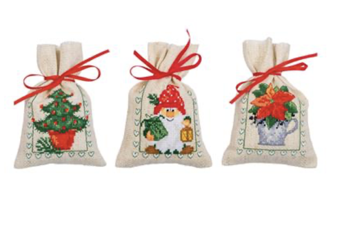 [PN-0194764] Kruidenzakje kit Kerst set van 3