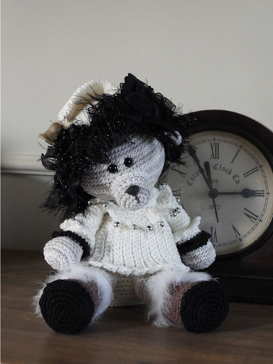 [69040/033] Haakpakket Funny Bear Whitney