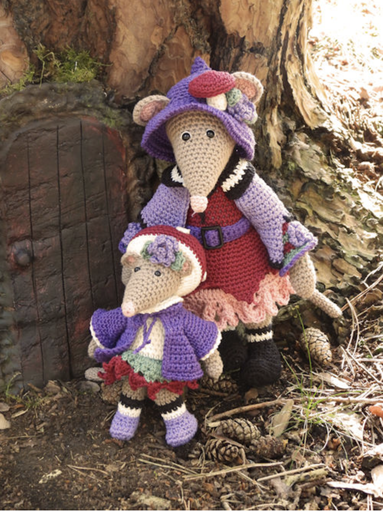 [69040/049] Funny Mouse set Maggy en Paddy