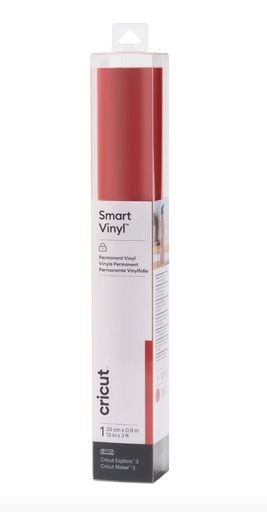 [2008633] Smart Vinyl Permanent 33x91cm Rood
