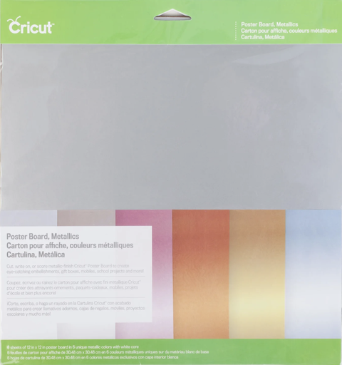 [2002741] Poster Board Metallics