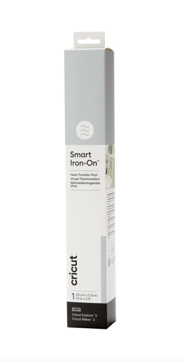 [2008693] Smart Iron-on 33x91cm Silver