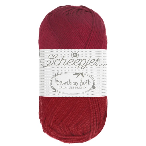 [1726-259] Scheepjes Bamboo Soft 50g - 259 Majestic Red