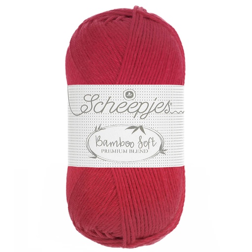 [1726-262] Scheepjes Bamboo Soft 50g - 262 Hot Berry