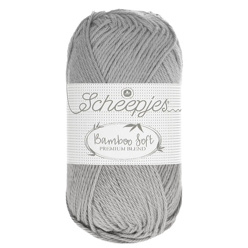 [1726-264] Scheepjes Bamboo Soft 50g - 264 Antique Silver