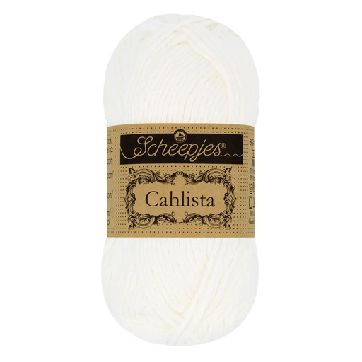[1707-106] Scheepjes Cahlista 50g - 106 Snow White