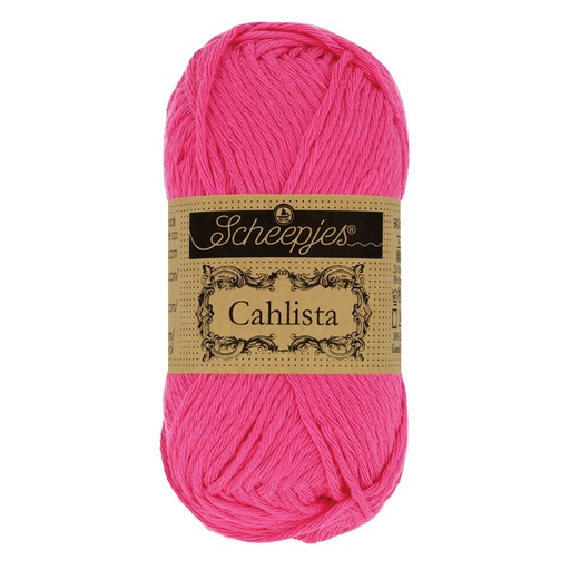 [1707-114] Scheepjes Cahlista 50g - 114 Shocking Pink