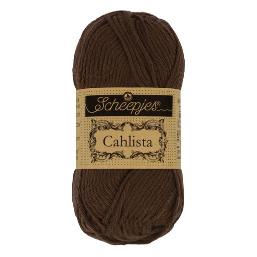 [1707-162] Scheepjes Cahlista 50g - 162 Black Coffee