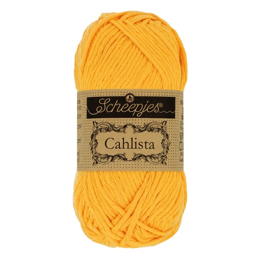 [1707-208] Scheepjes Cahlista 50g - 208 Yellow Gold