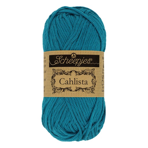 [1707-400] Scheepjes Cahlista 50g - 400 Petrol Blue