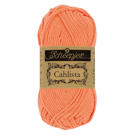 [1707-410] Scheepjes Cahlista 50g - 410 Rich Coral