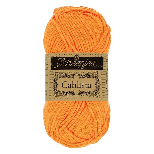 [1707-411] Scheepjes Cahlista 50g - 411 Sweet Orange