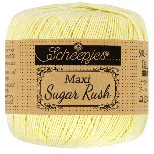[1694-101] Scheepjes Maxi Sugar Rush 50g - 101 Candle Light
