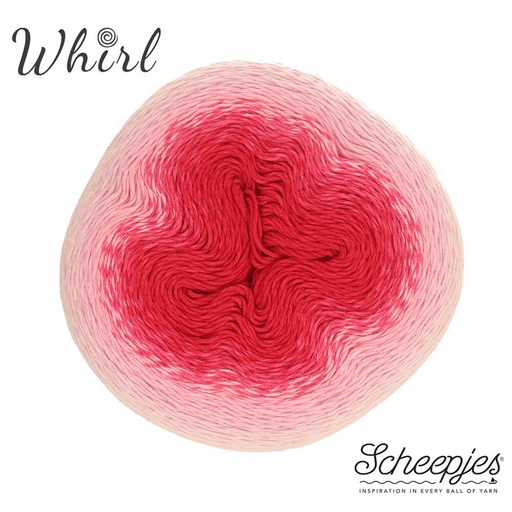 [1698-552] Scheepjes Whirl 1x1000m - 552 Pink to Wink