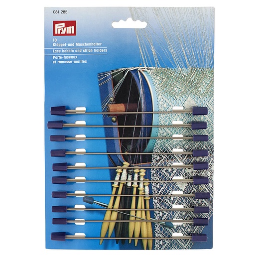 [81285] Prym Kantklos- en stekenhouders 13cm paars 