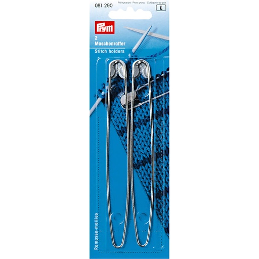 [81290] Prym Stekenhouders edelstaal 135mm - 