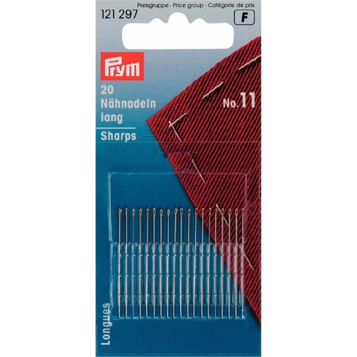 [121297] Prym Naainaalden lang staal 0.50x32mm - 20st