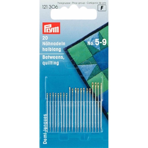 [121306] Prym Naainaalden halflang staal assortiment nr.5-9 - 20st