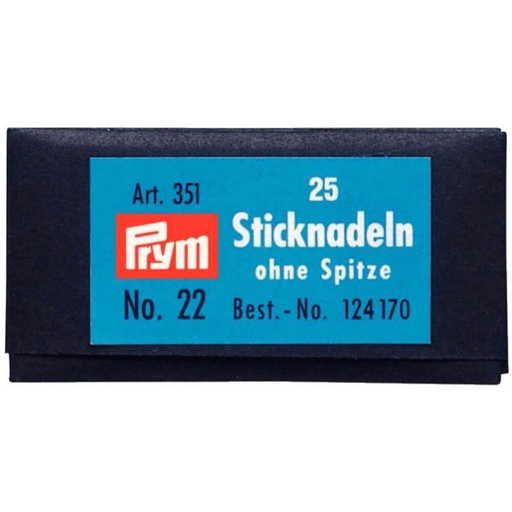 [124170] Prym Borduurnaalden zonder punt 0.90x40mm - 25st