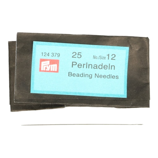 [124379] Prym Parelnaalden nr.12 0.40x50mm zilver - 25st