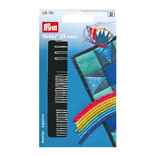 [128185] Prym Naai- en handwerknaalden assortiment zilver - 33st