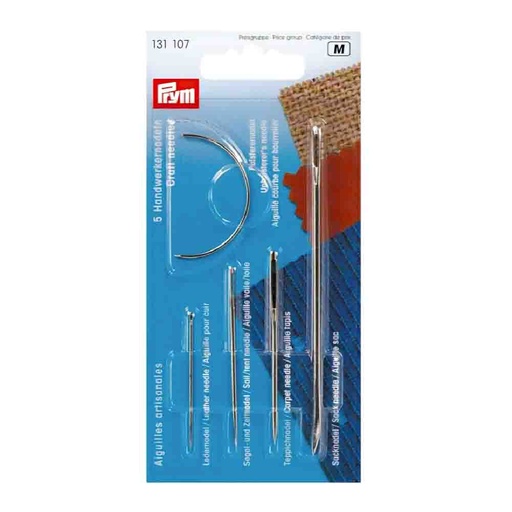 [131107] Prym Handwerknaalden assortiment zilver - 5st