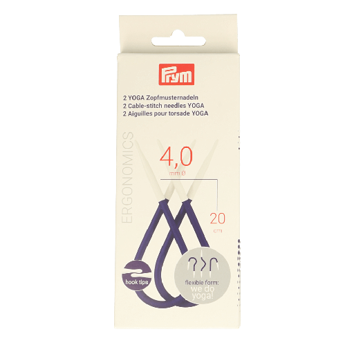[191112] Prym Ergonomics kabelnaald yoga 20cm 4.00mm - 5st