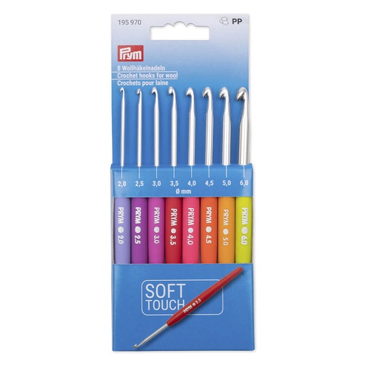 [195970] Prym Haaknaalden set softgreep 2.00-6.00mm - 1st