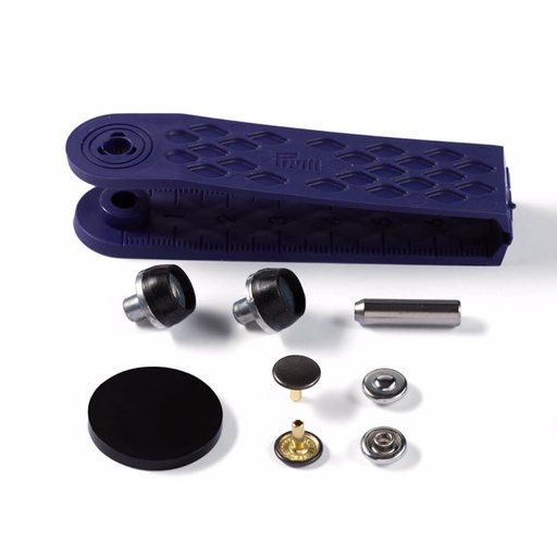 [403101] Prym Siernieten messing 9mm zilver-oud ijzer - 24st