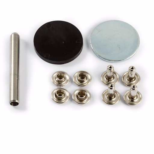 [403151] Prym Holle nieten materiaaldikte 4-6mm zilver - 1