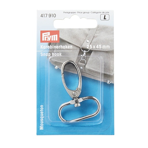 [417910] Prym Karabijnhaken 240mm zilver - 