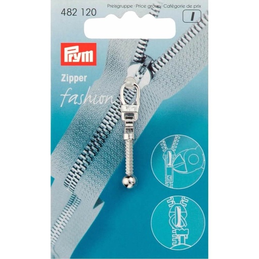 [482120] Prym Ritsenschuiver knots zilver - 