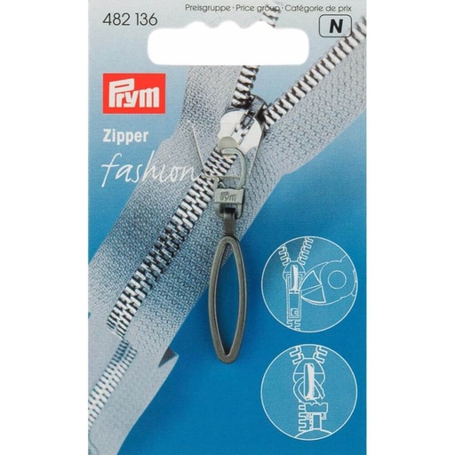[482136] Prym Ritsenschuiver loop brons - 