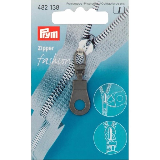 [482138] Prym Ritsenschuiver ring zwart - 
