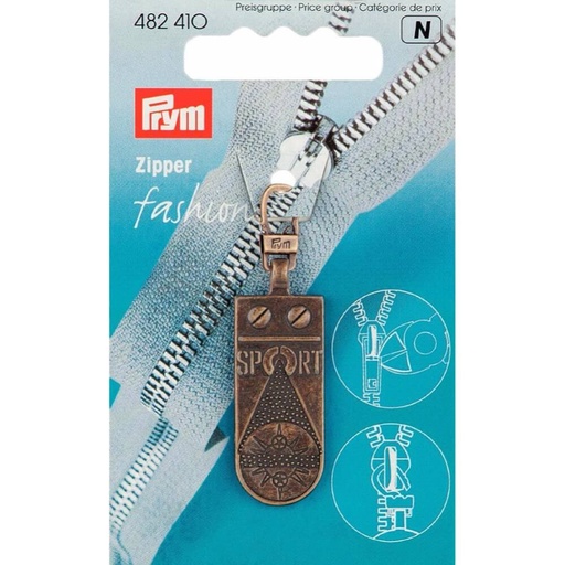 [482410] Prym Ritsenschuiver sportster oudmessing - 