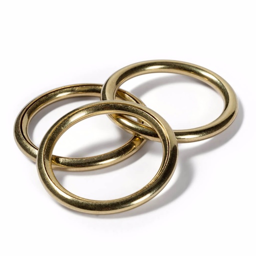 [521334] Prym Gordijnringen 18-23mm goud - 24st