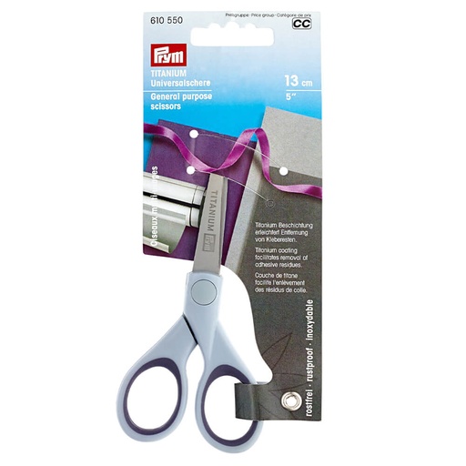 [610550] Prym Universele schaar titanium 13cm - 