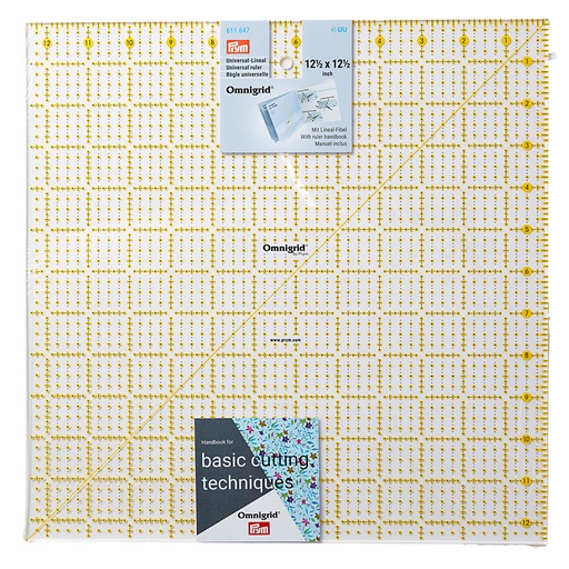 [611647] Prym Omnigrid universele liniaal 12,12,5 inch - 