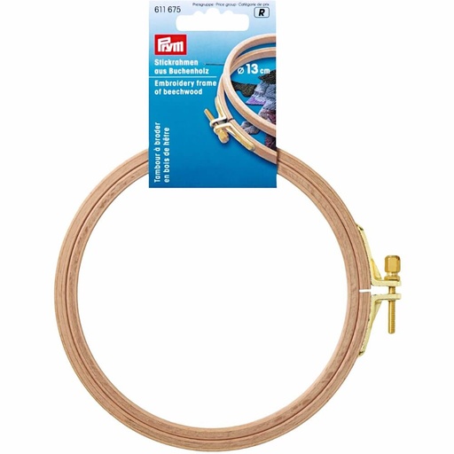 [611675] Prym Borduurring beukenhout 0,8x13cm - 1st