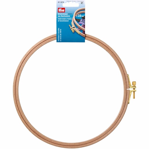 [611678] Prym Borduurring beukenhout 0,8x22cm - 1st