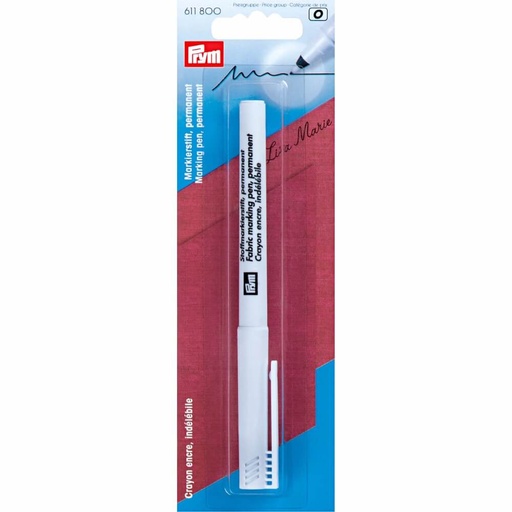 [611800] Prym Markeerstift permanent extra fijn zwart - 