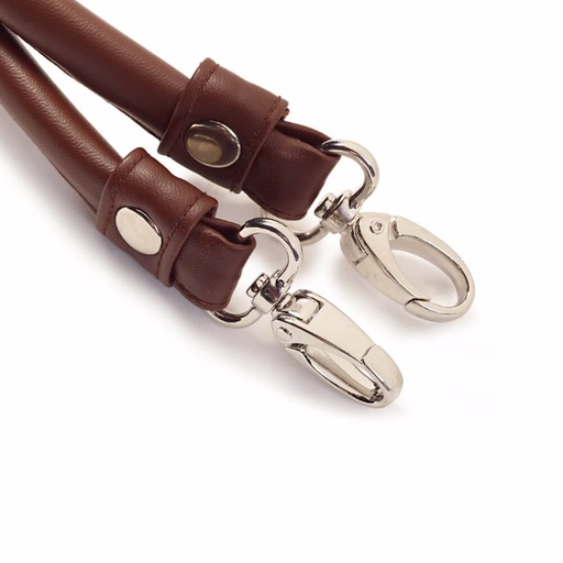 [615157] Prym Tasgreep Laura 48cm bruin - 3x2st
