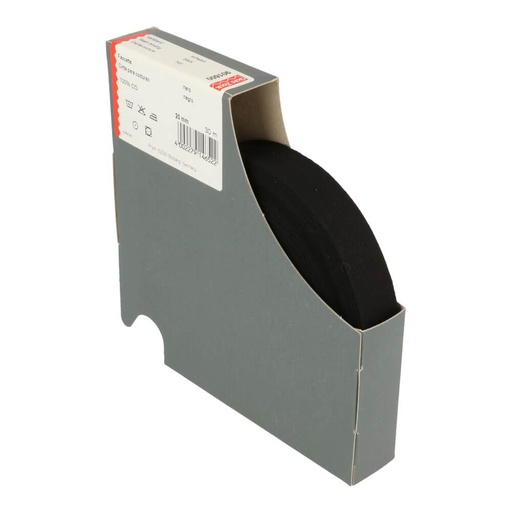 [901600] Prym Keperband 20mm zwart - 30m