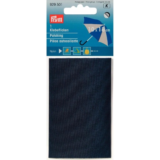 [929501] Prym Verstelstuk zelfhechtend nylon 10x18cm marine - 