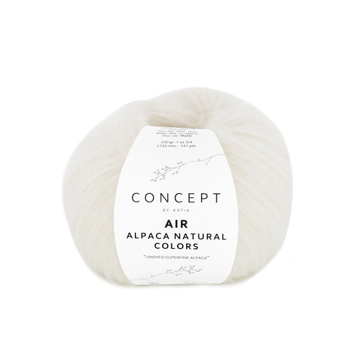 Air Alpaca Natural Colors 100